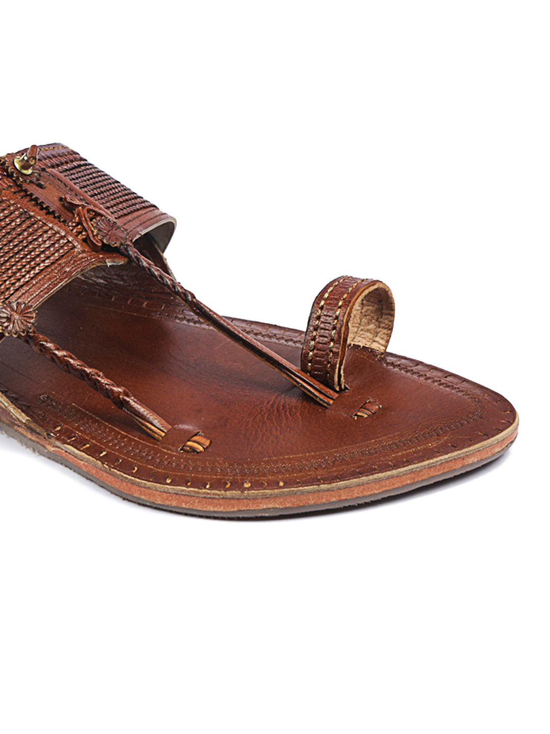 Authentic Tan - Men's Wedding Chappal