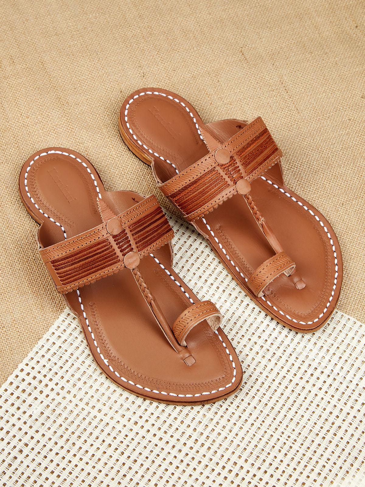 Vintage Braids - Kolhapuri Chappal for Men
