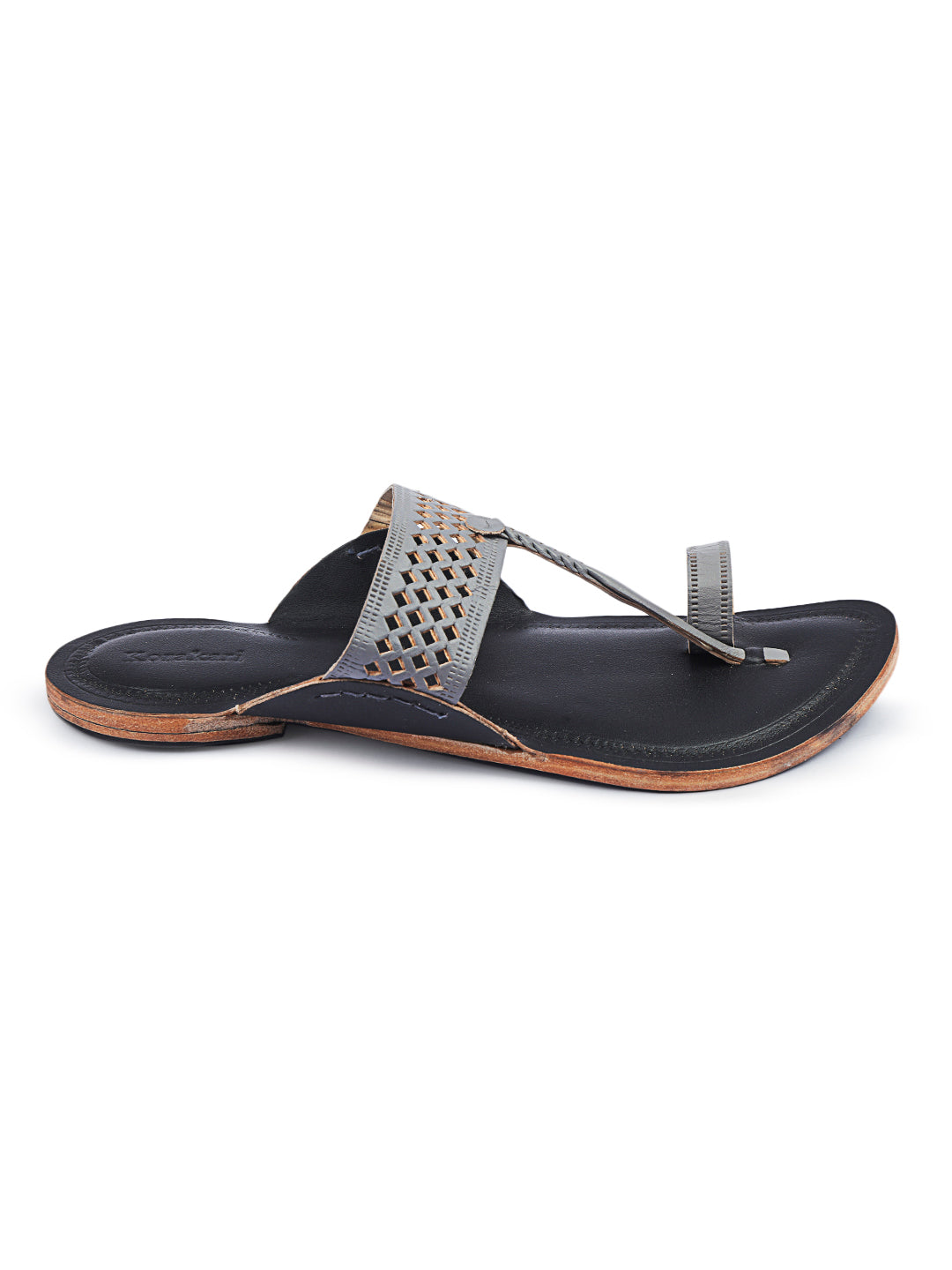 Black Fashion - Men Kolhapuri Chappal