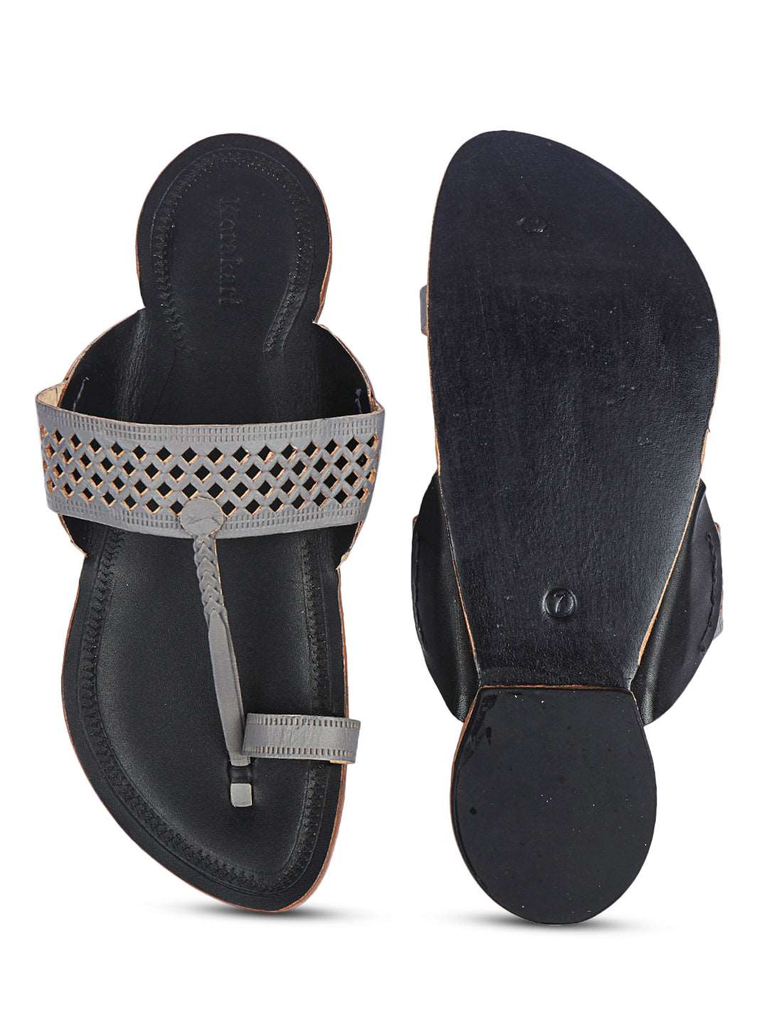 Black Fashion - Men Kolhapuri Chappal