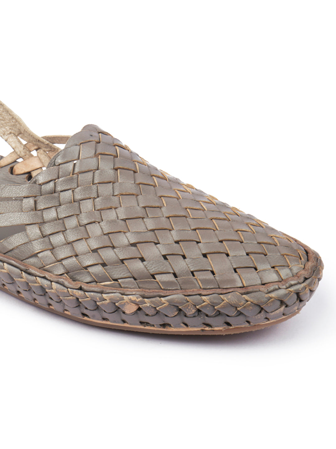 Vintage Grey - Men Kolhapuri Chappal