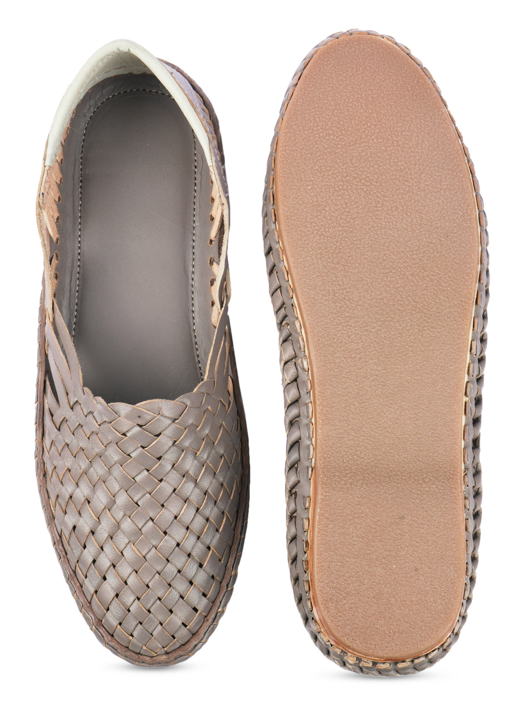 Vintage Grey - Men Kolhapuri Chappal