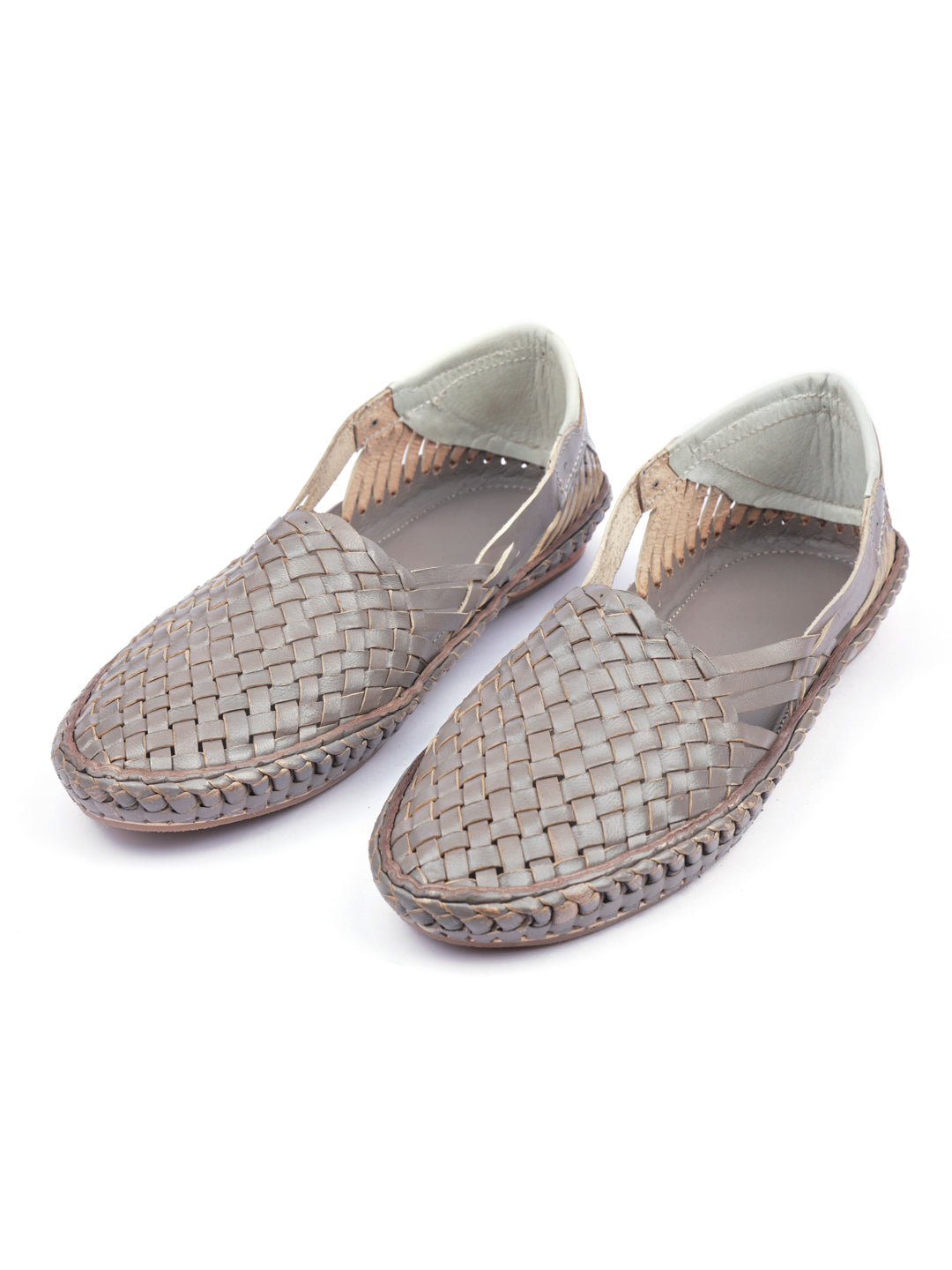 Vintage Grey - Men Kolhapuri Chappal