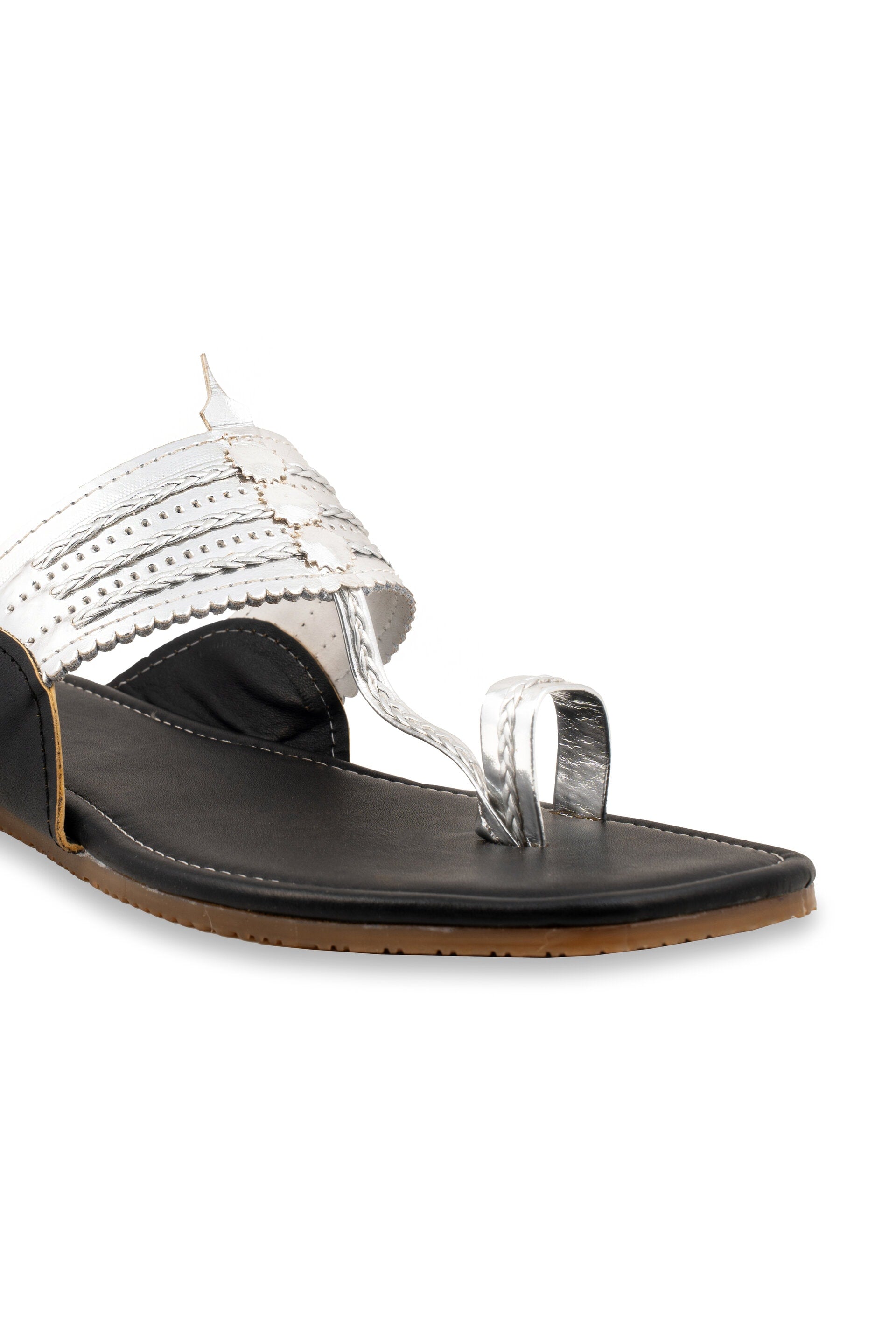 Silverfox Kolhapuri Chappal for Women