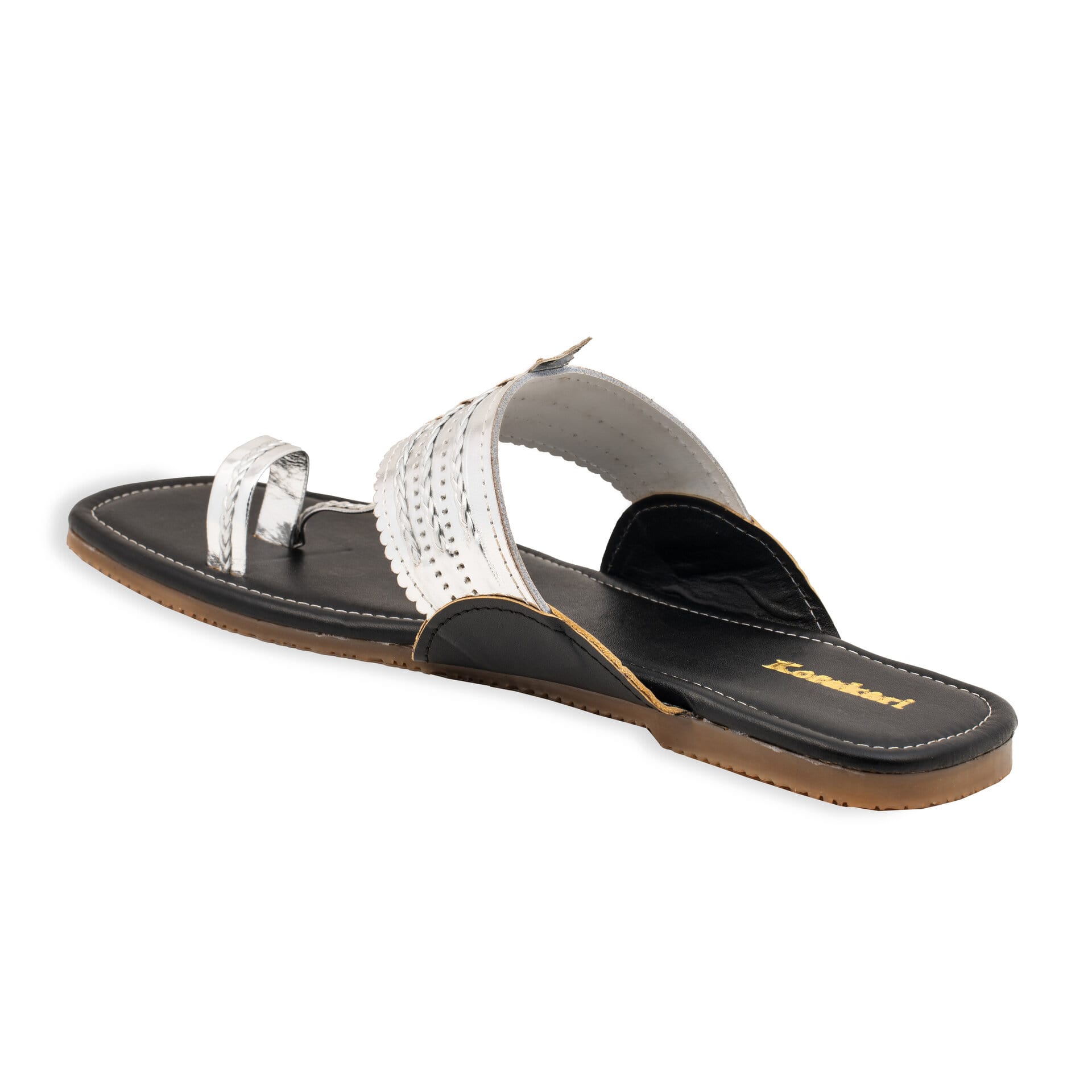 Silverfox Kolhapuri Chappal for Women