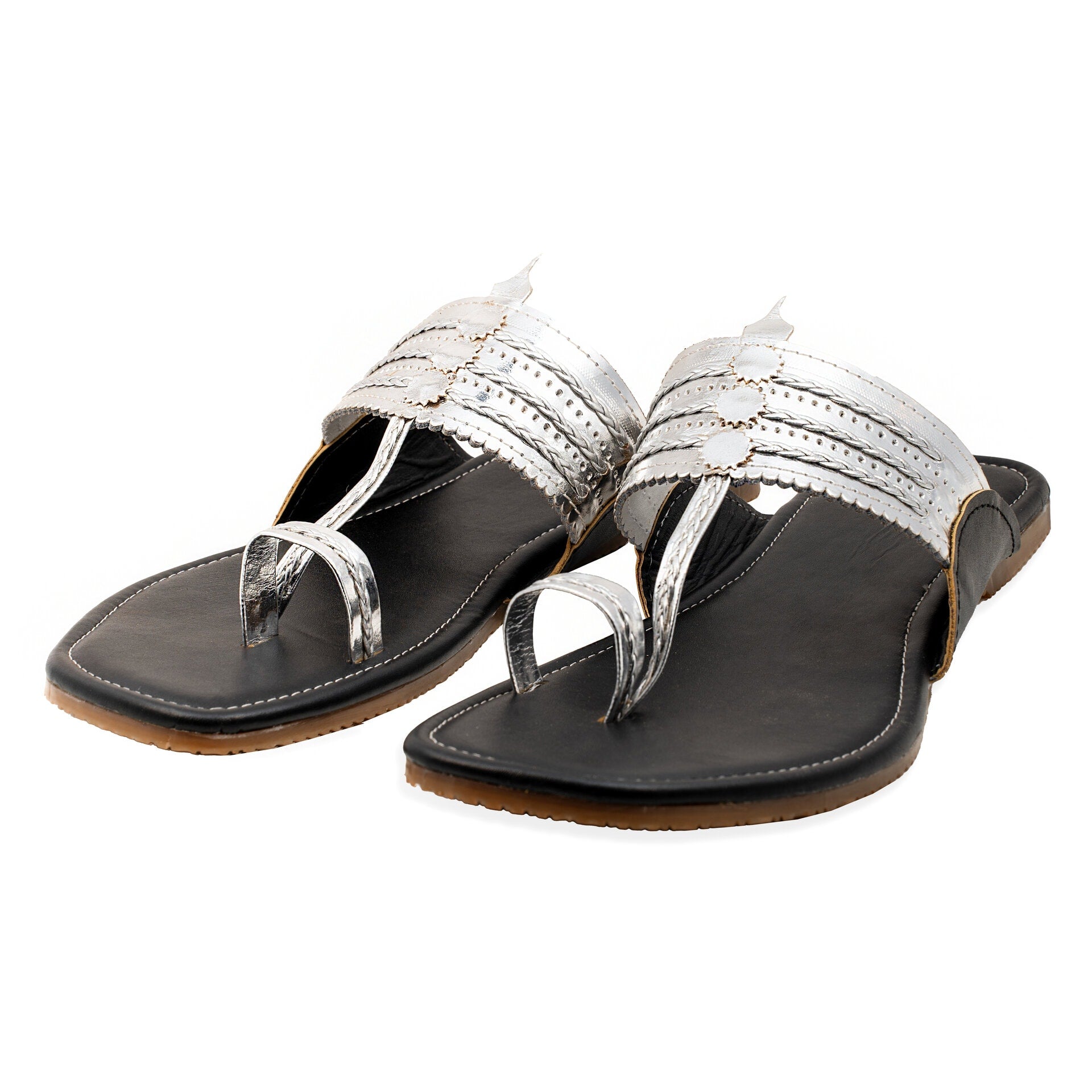 Silverfox Kolhapuri Chappal for Women
