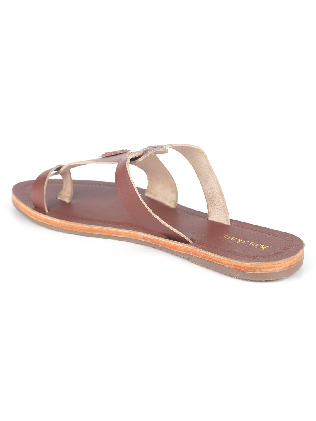 Unique Red Brown buy kolhapuri chappal for women