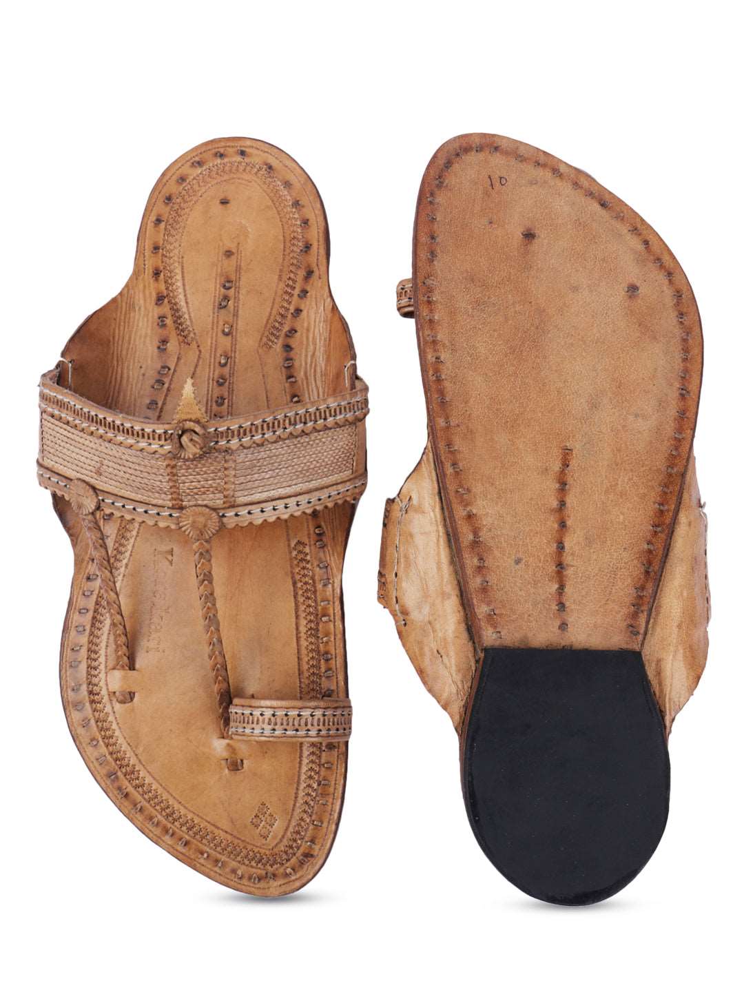Authentic Kapshi - Men Kolhapuri Chappal