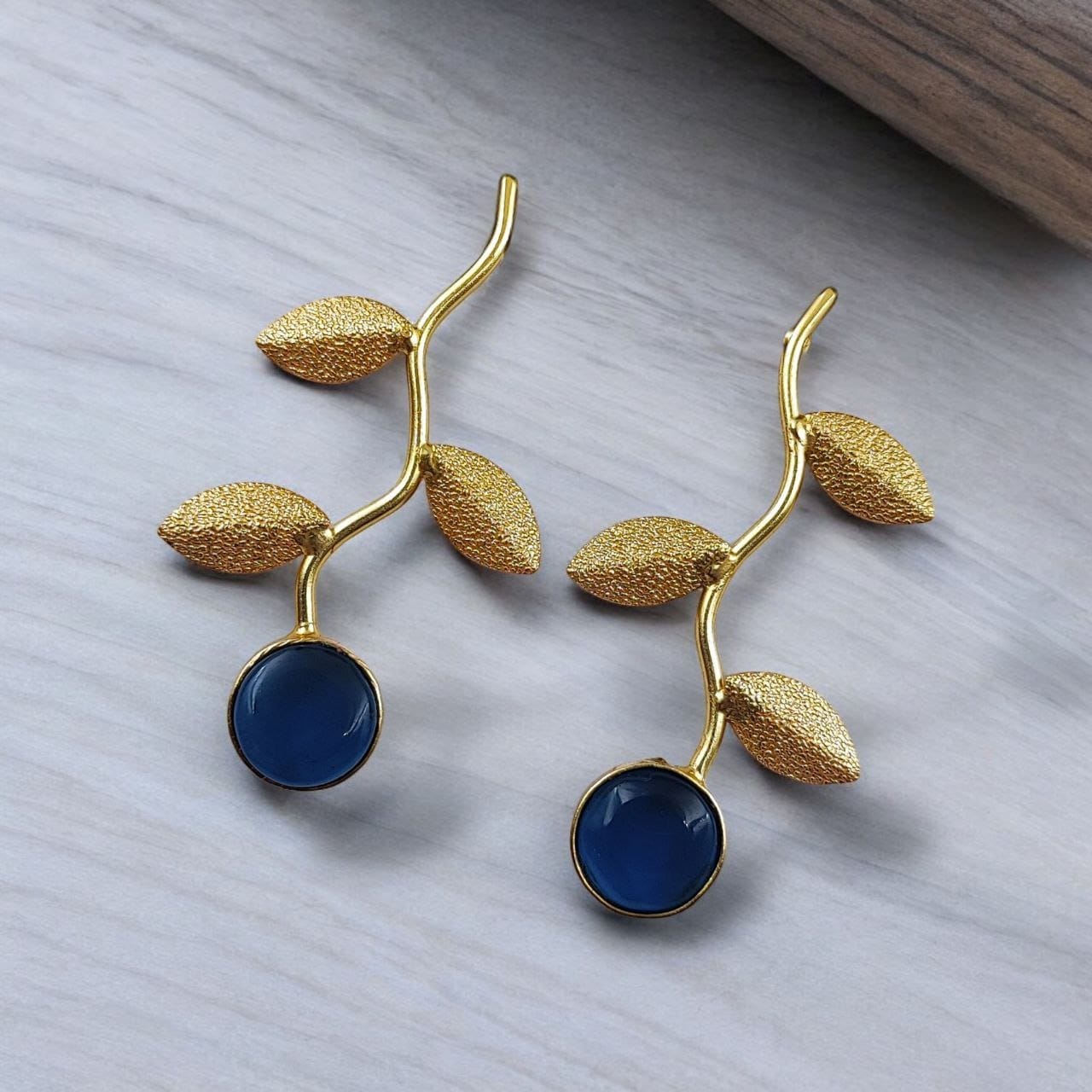 Handmade Gold-Plated Earrings | Unique Contemporary Earrings For Girls