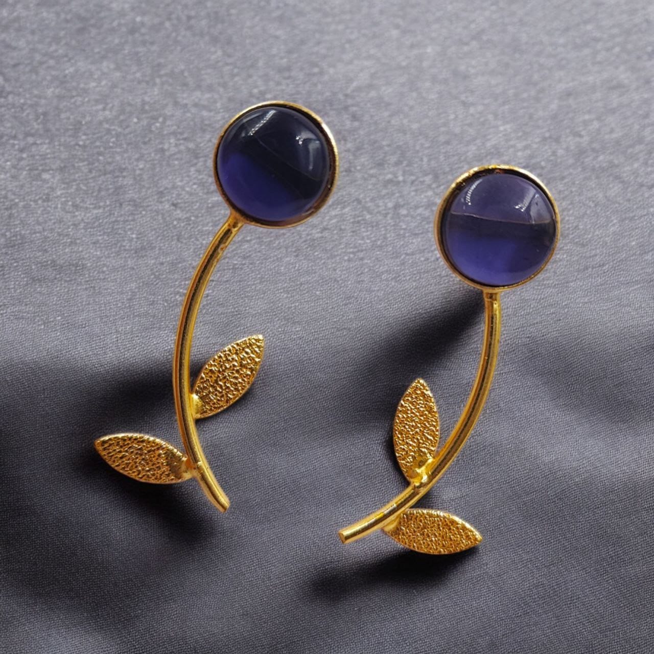 Flower Style Contemporary Earrings | Best Gold-Plated Premium Jewelry