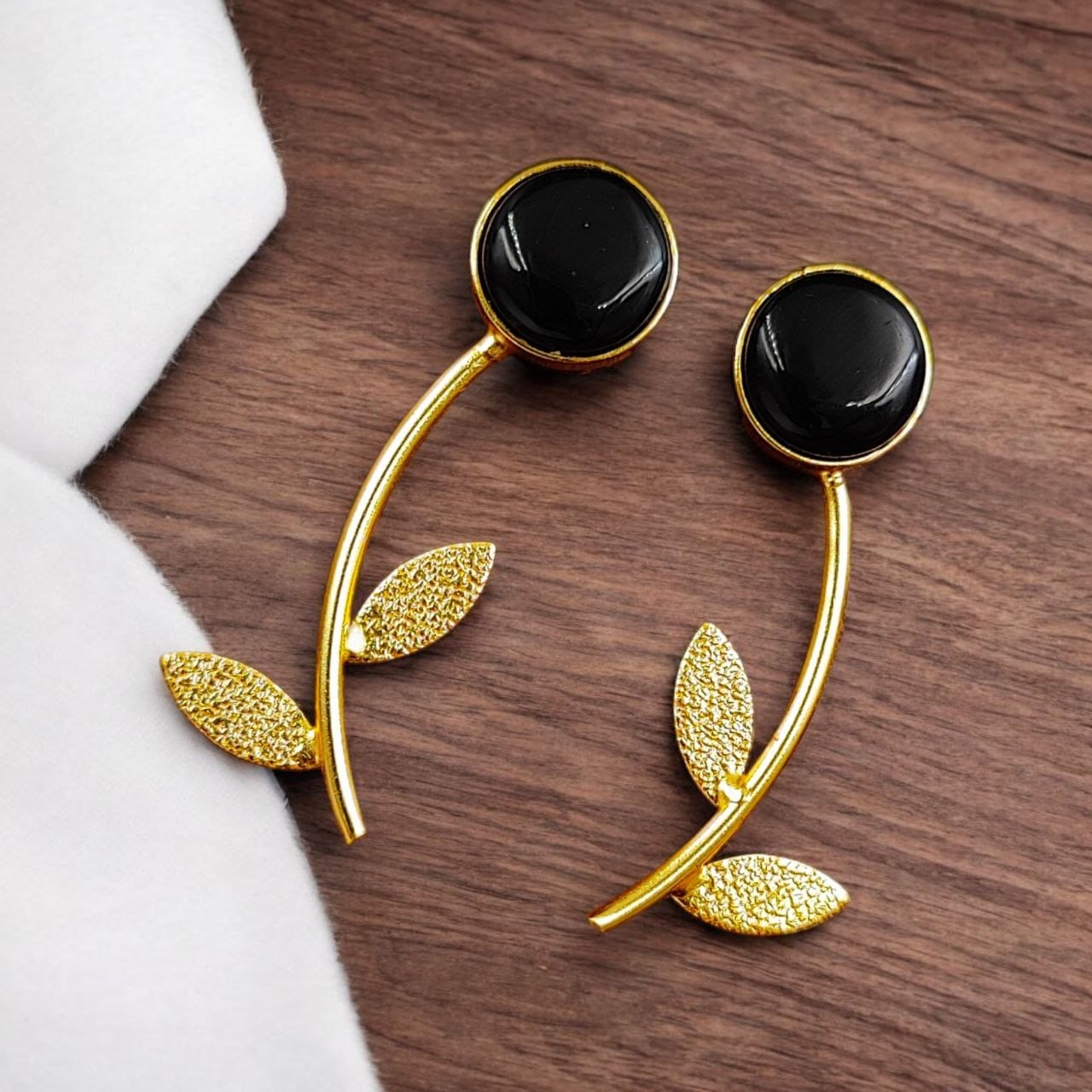 Flower Style Contemporary Earrings | Best Gold-Plated Premium Jewelry