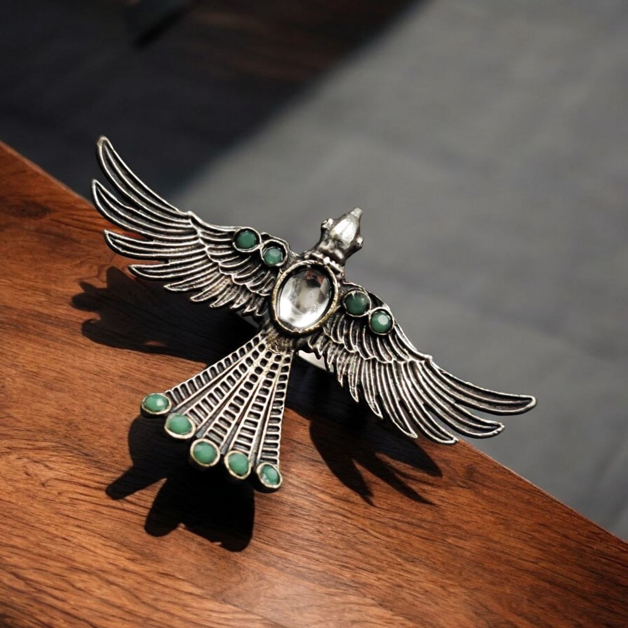 Brass Bird Ring with Stones – Best and Perfectly Designed for Every Occasion