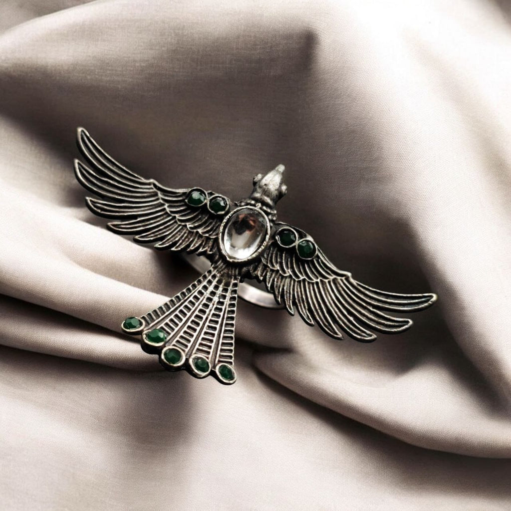 Brass Bird Ring with Stones – Best and Perfectly Designed for Every Occasion
