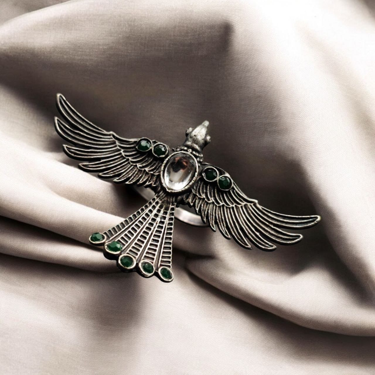 Brass Bird Ring with Stones – Best and Perfectly Designed for Every Occasion