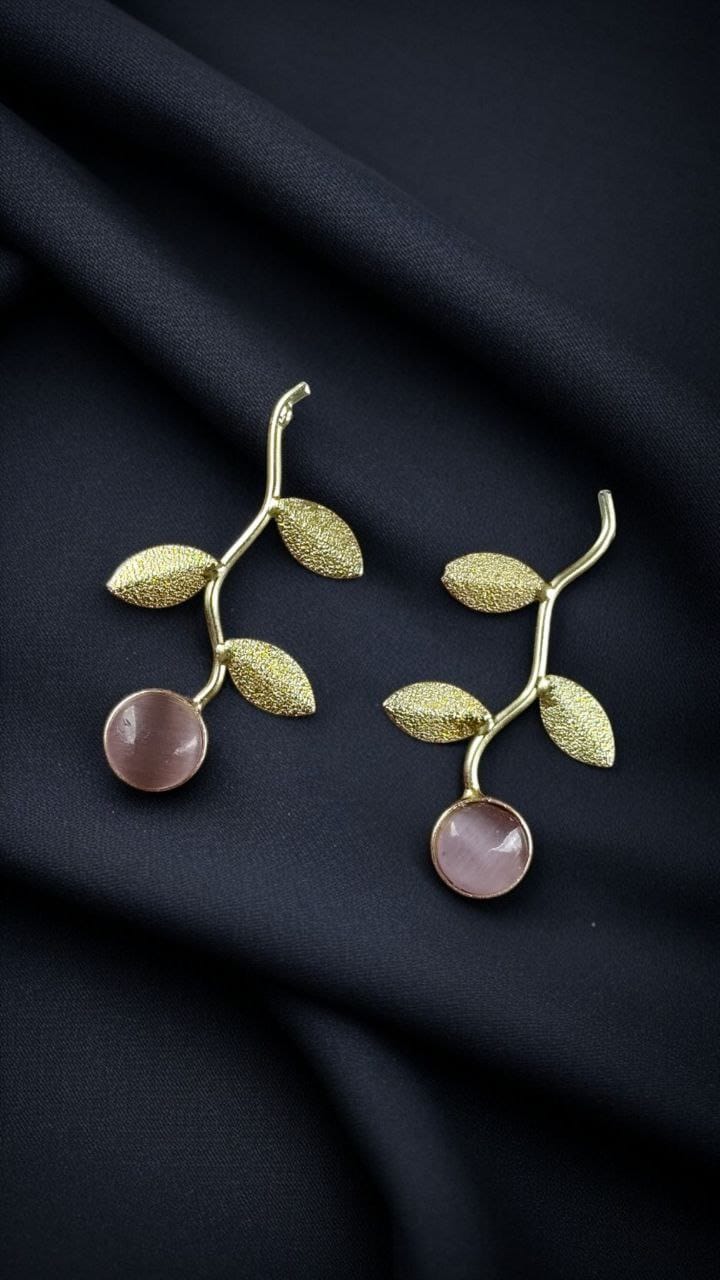 Handmade Gold-Plated Earrings | Unique Contemporary Earrings For Girls