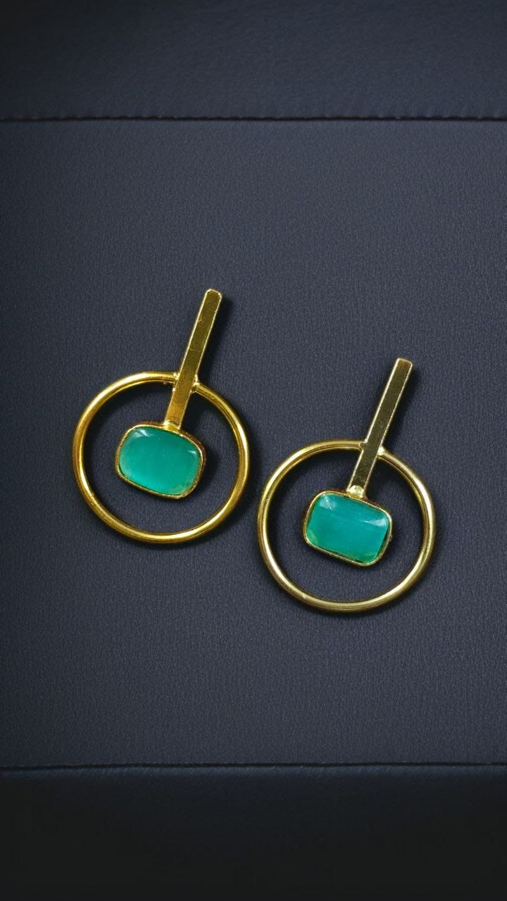 Premium Quality Gold Plated Handmade Earrings | Best Contemporary Jewelary For Party Wear