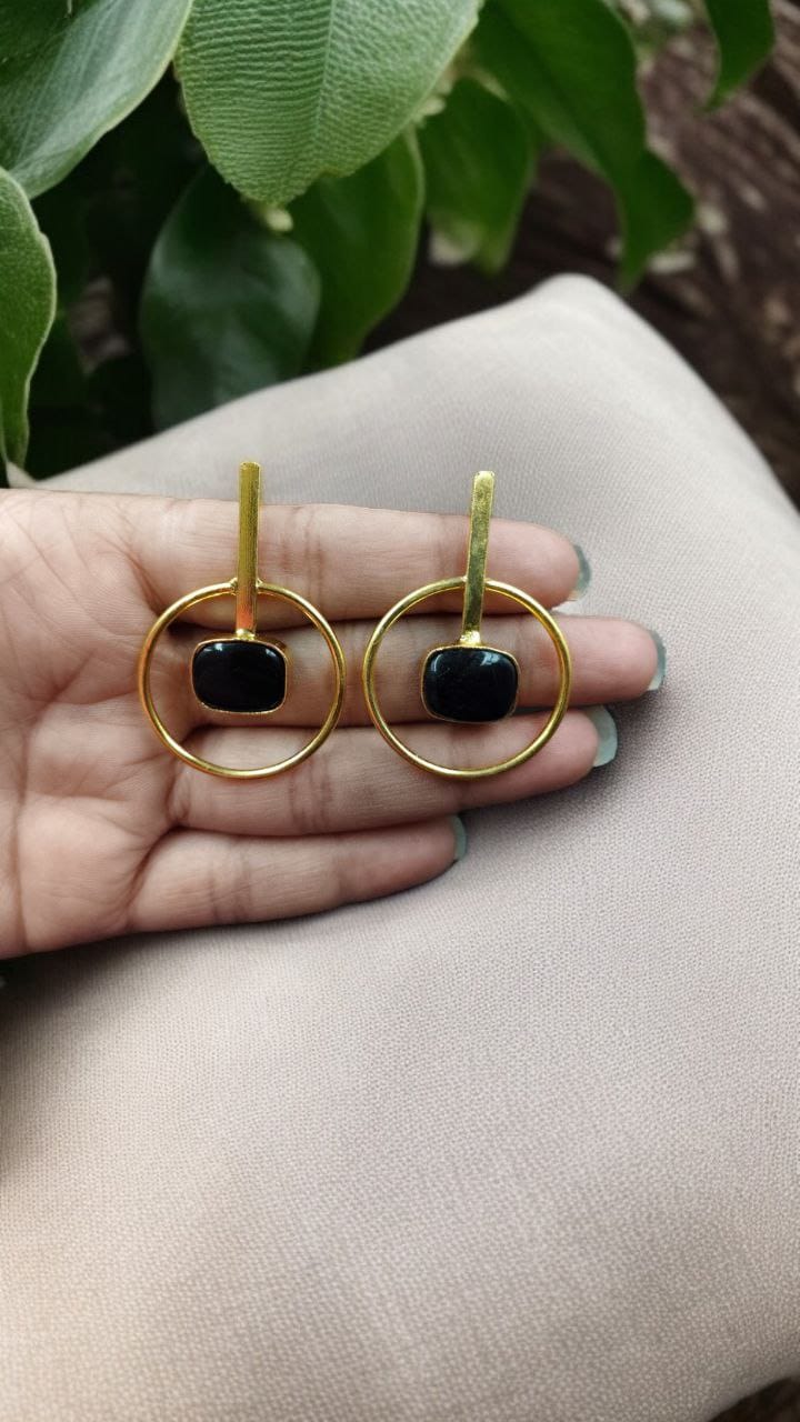 Premium Quality Gold Plated Handmade Earrings | Best Contemporary Jewelary For Party Wear