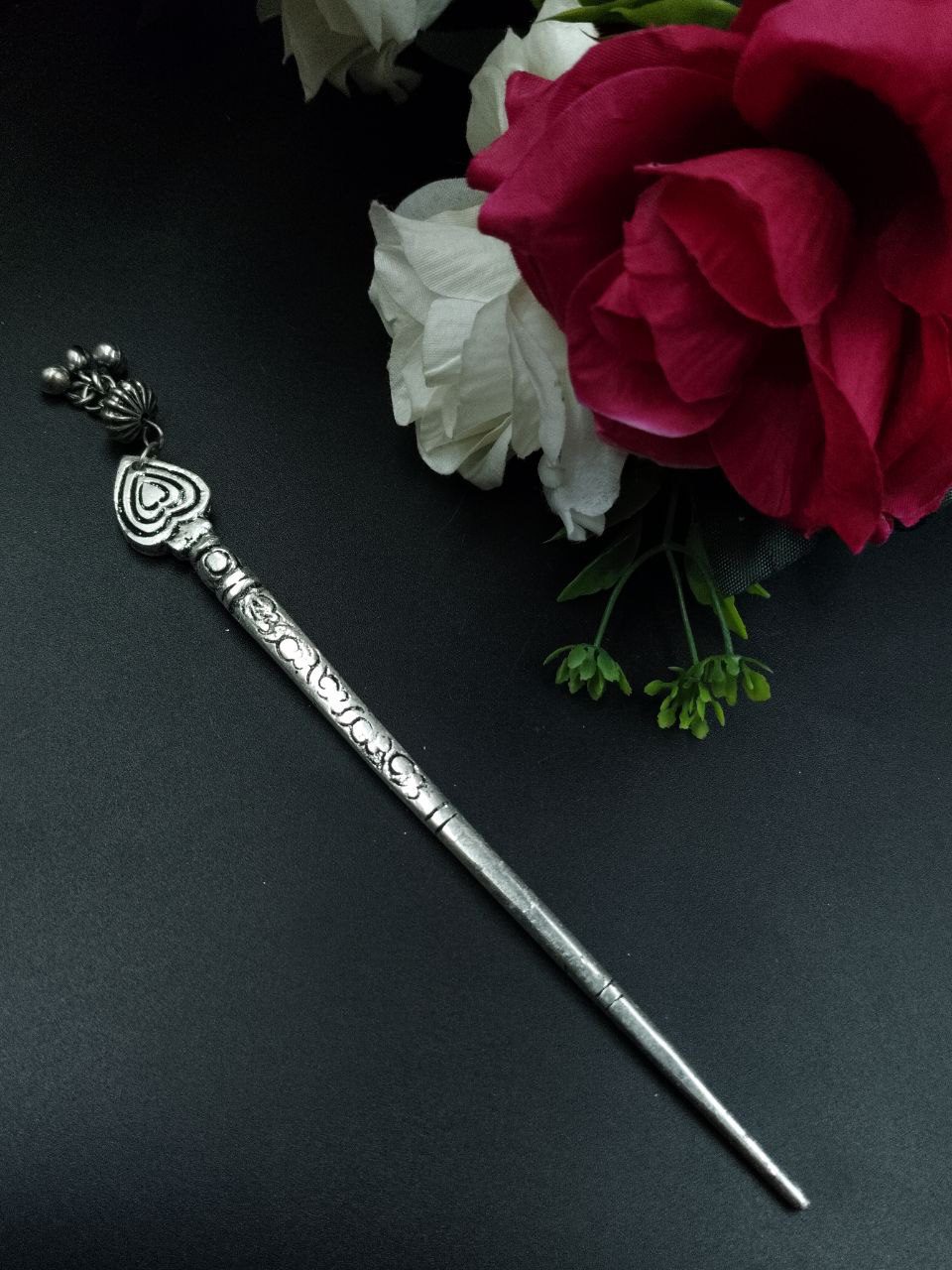 Vintage Style Heart Juda Pin – Daily Wear Special Hair Accessory
